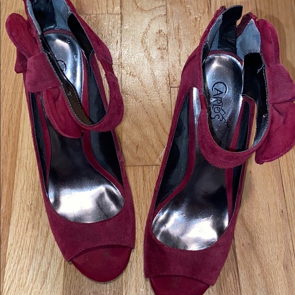 Maroon Pumps - Picture 4 of 4